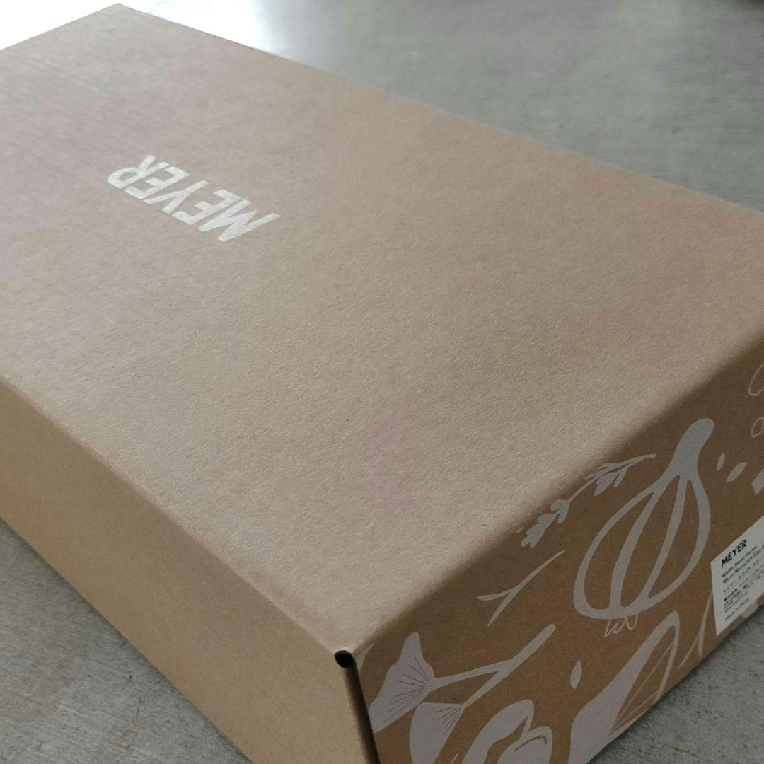 MEYER マイヤー ホワイトスチール 18cm 蓋付エッグパン