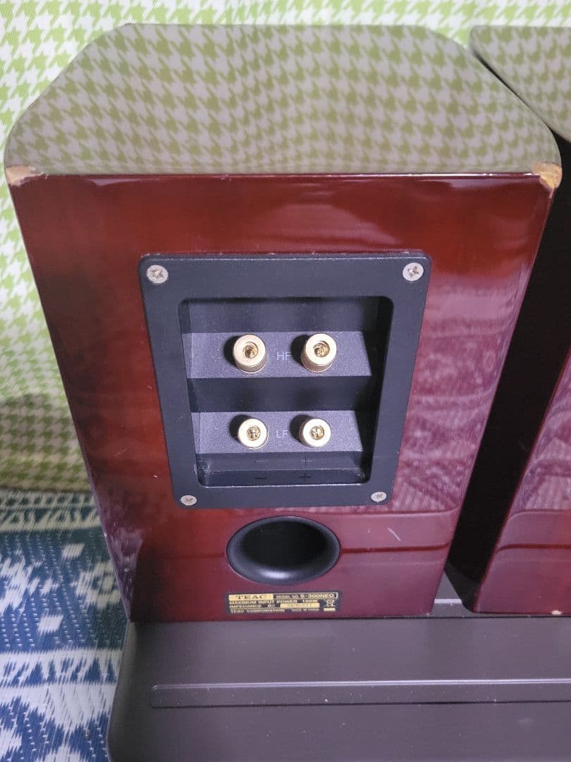 TEAC S-300NEO ブックシェルフスピーカー バイワイヤリングケーブル付
