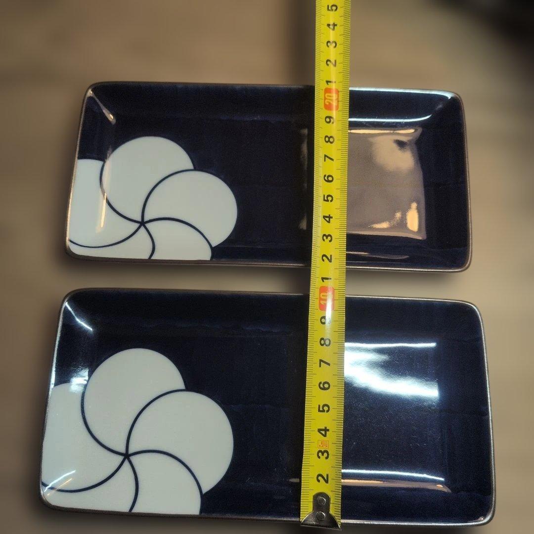 白山陶器　ねじり梅　長皿＆小皿＆醤油さし　セット