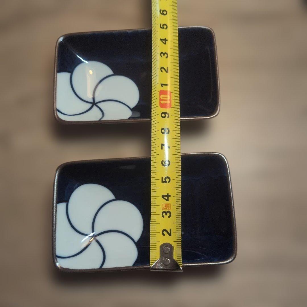 白山陶器　ねじり梅　長皿＆小皿＆醤油さし　セット