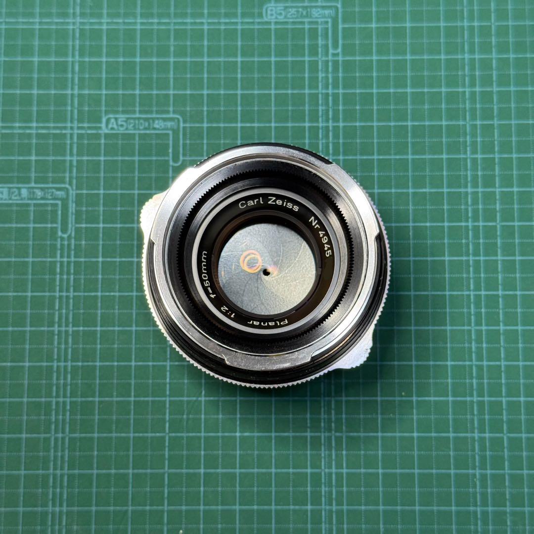 CarlZeiss Planar 50mm F2 contarex プラナー