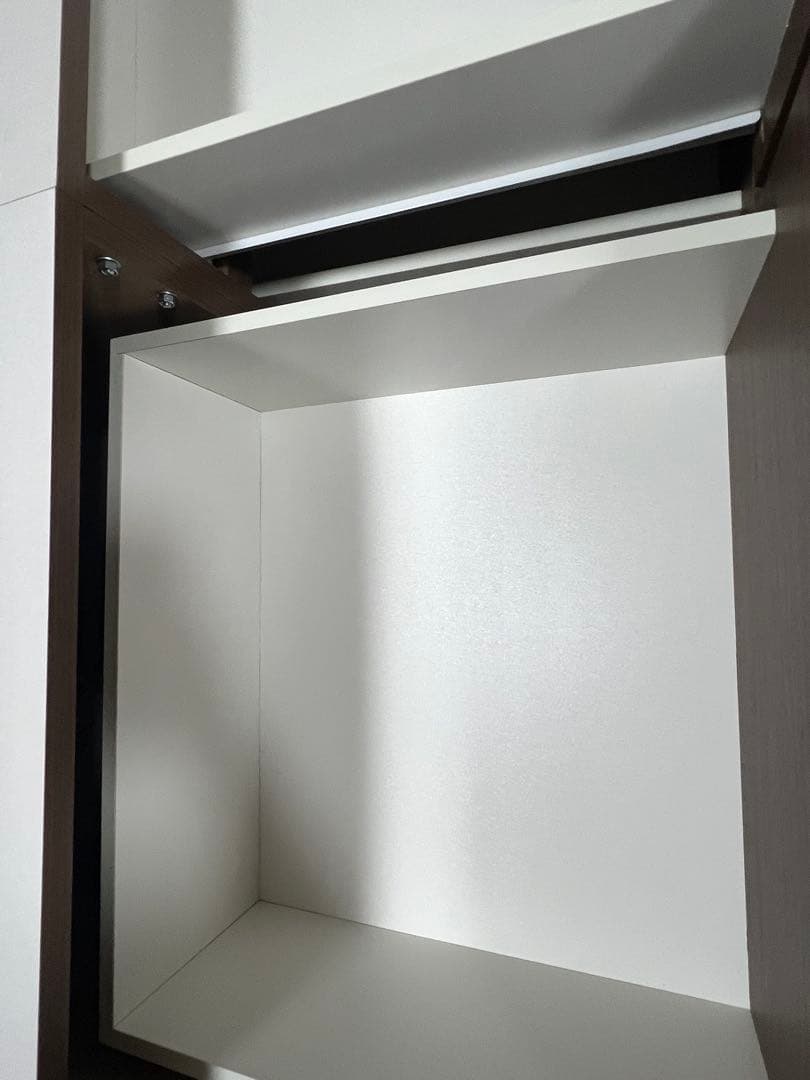 【美品】セミダブルベッドフレーム　板下収納付