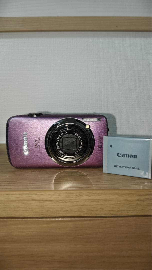 【動作品】【ストロボ難】Canon IXY DIGITAL 930 is ピンク