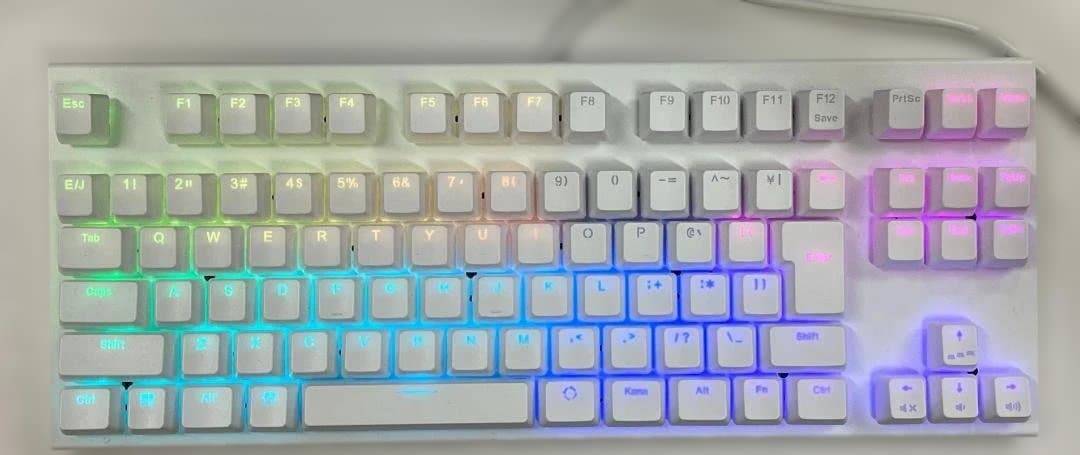 Realforce GX1 X1UC21 日本語配列 45g ホワイト