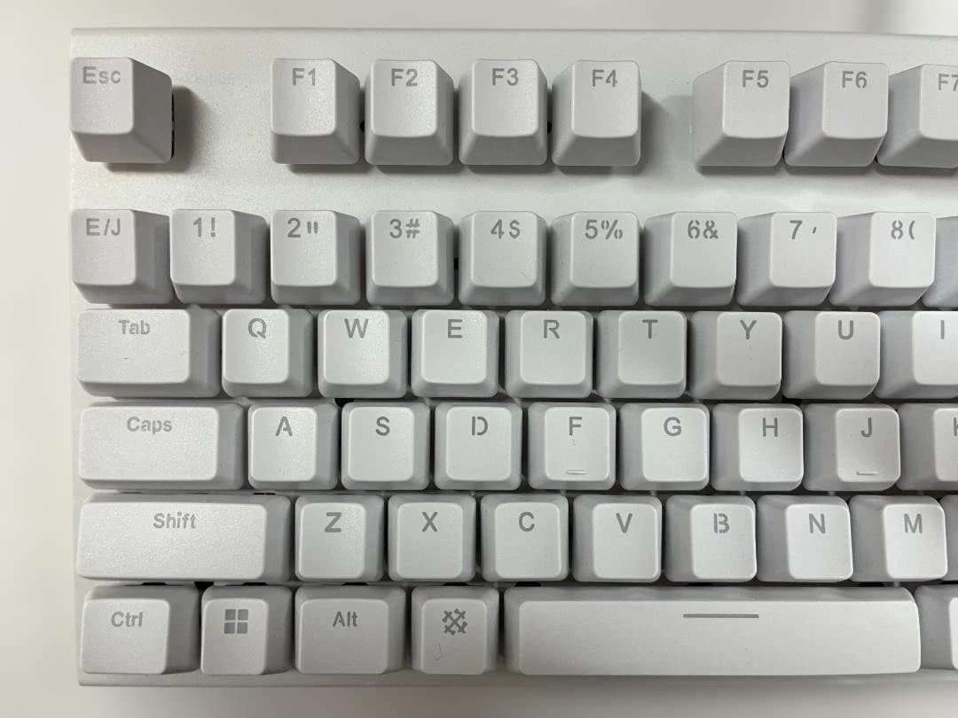 Realforce GX1 X1UC21 日本語配列 45g ホワイト