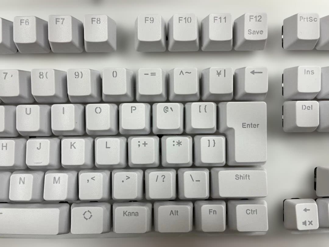 Realforce GX1 X1UC21 日本語配列 45g ホワイト