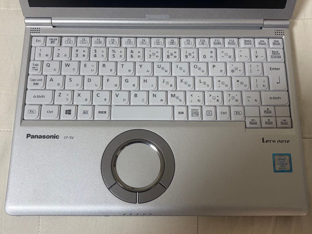 パナソニックLet’snoteCF−SV7RDCVS 11Pro 初期化済み5
