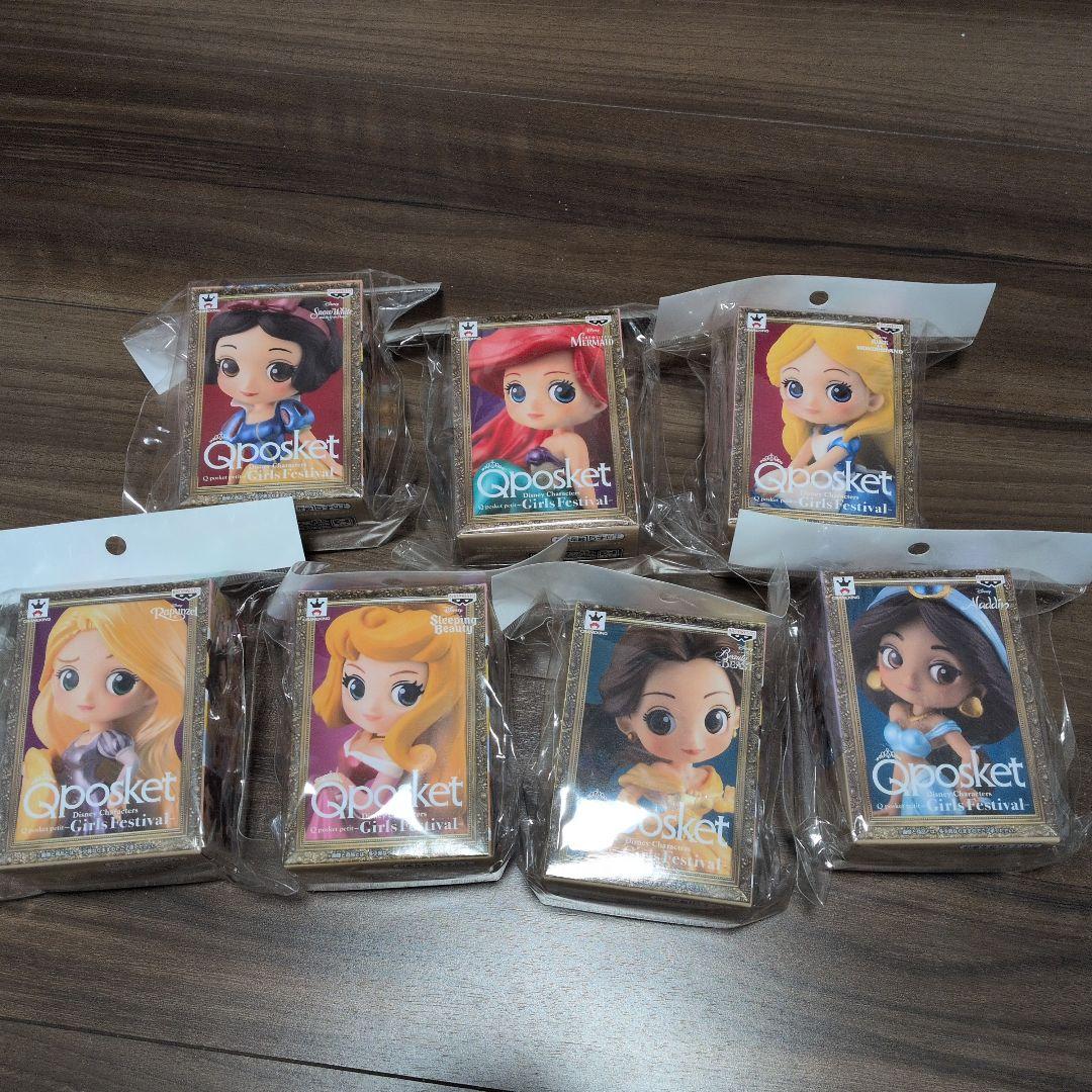 Disney Qposket petit -Girls Festival- 7種