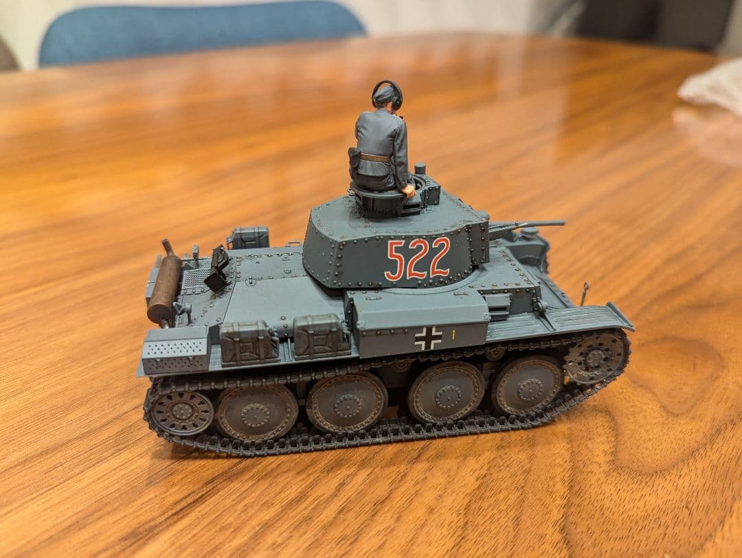プラモデル 1/35 ドイツ軽戦車 38t E/F型