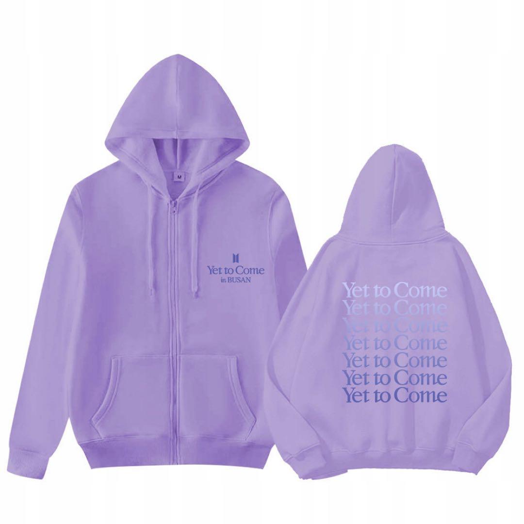 BTS Yet to Come in BUSAN フーディ L フードパーカー