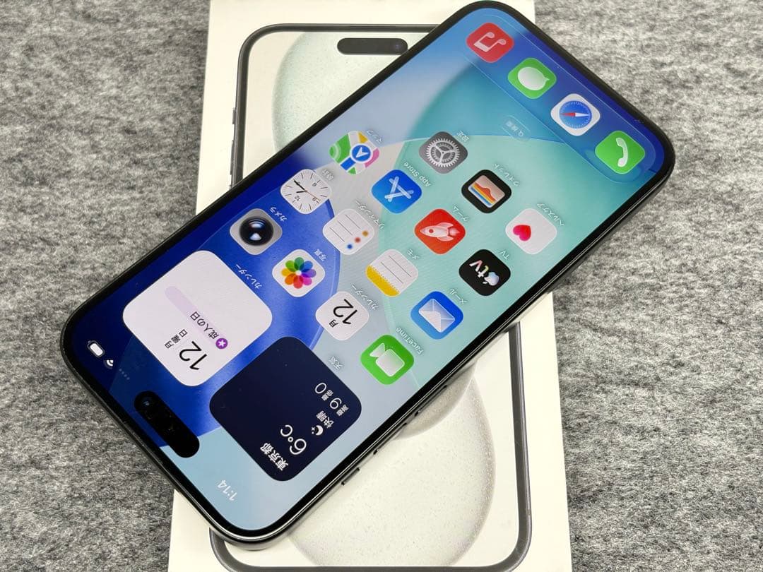 Apple iPhone15 Plus 128GB バッテリー100％ 展示品