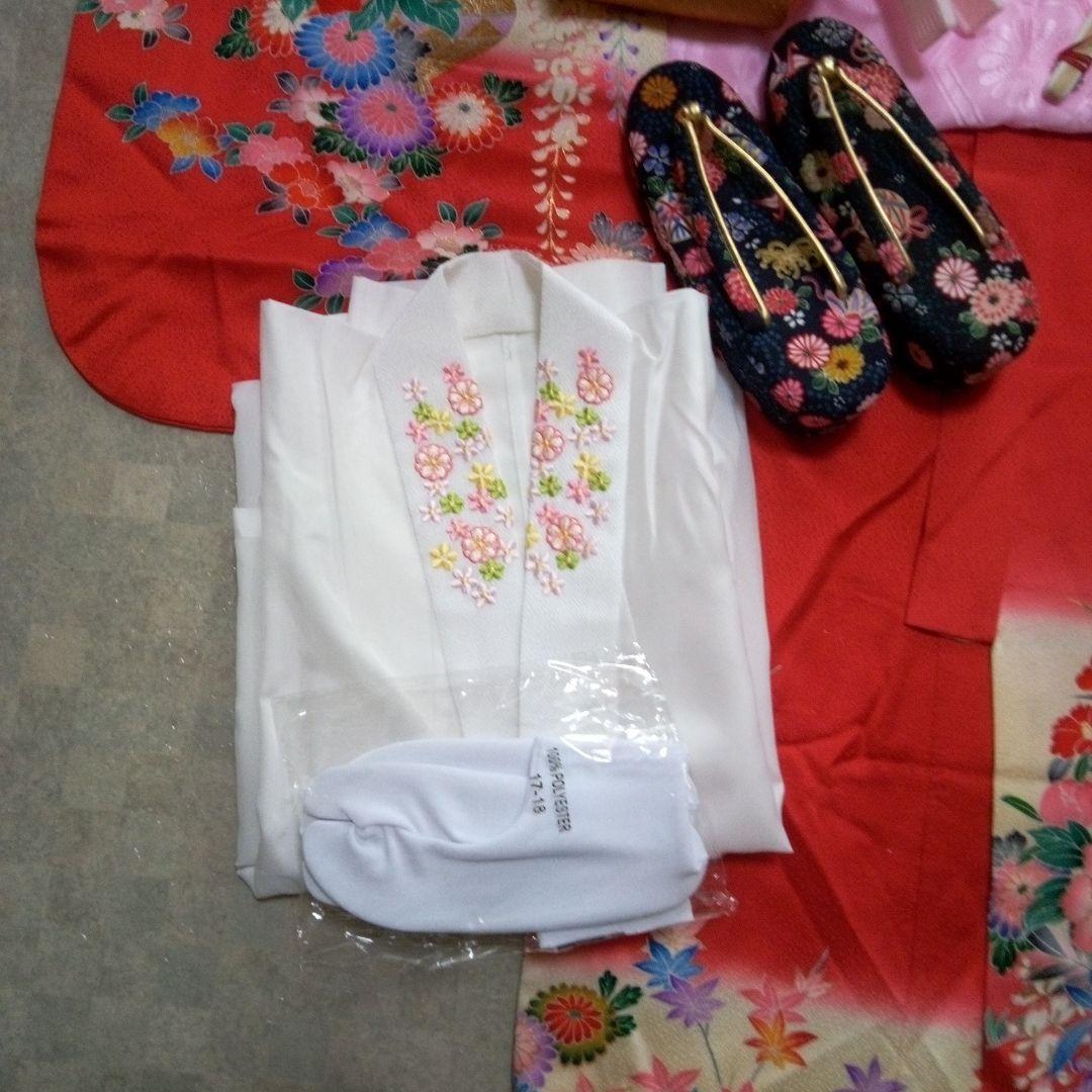 【七五三 7歳 ハーフ成人式】振袖 着物セット