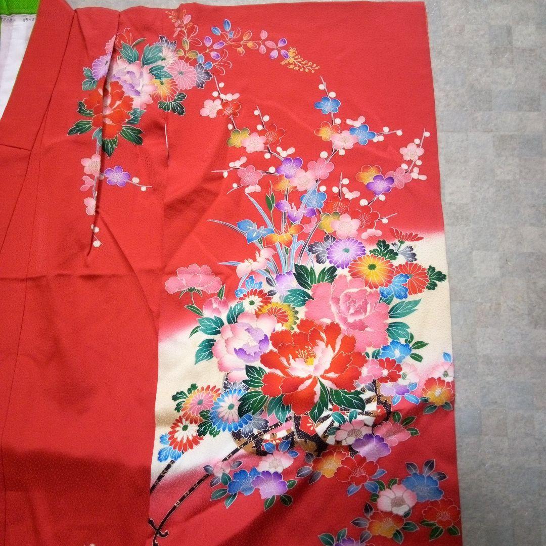 【七五三 7歳 ハーフ成人式】振袖 着物セット