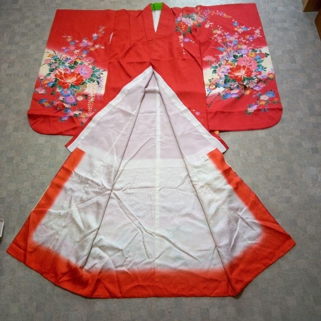 【七五三 7歳 ハーフ成人式】振袖 着物セット