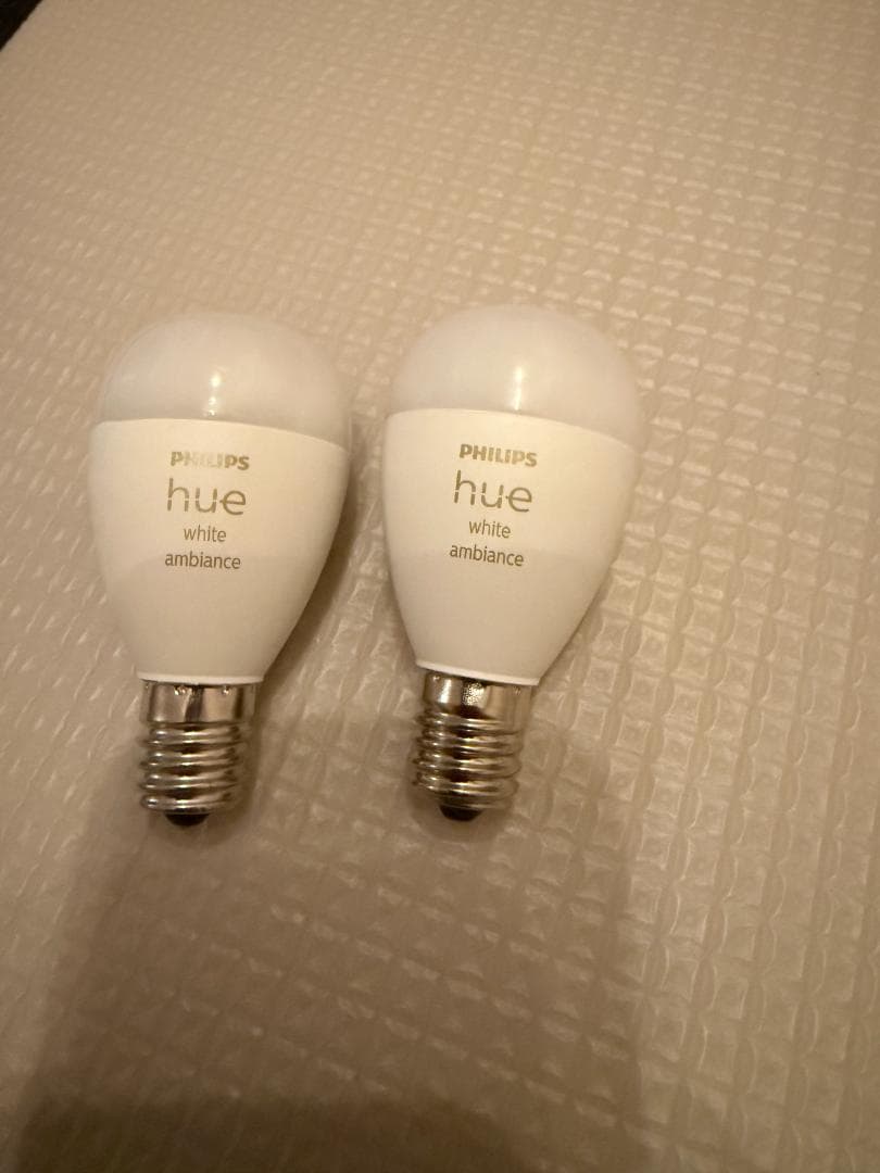 Philips HueホワイトグラデーションE17スマート LED電球4個