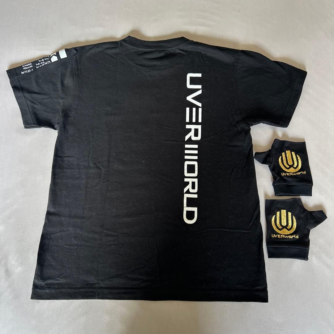 UVERworld TシャツSサイズ、グローブセット おまけ付き