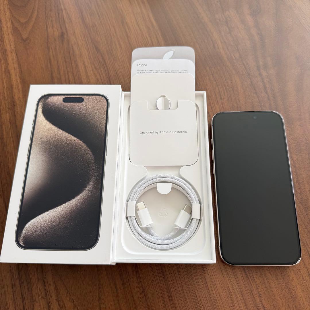 iPhone 15 pro 128G SIMフリー　本体iPhone15pro