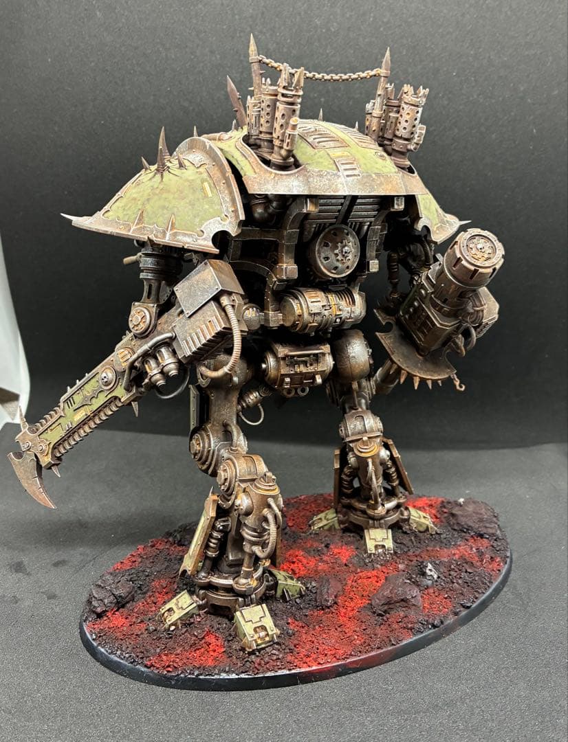 ★塗装済み美品★ ウォーハンマーWarhammer Chaos Knight