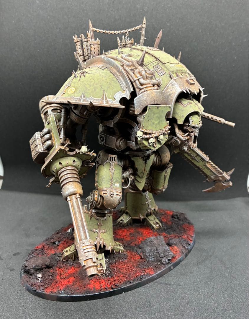 ★塗装済み美品★ ウォーハンマーWarhammer Chaos Knight
