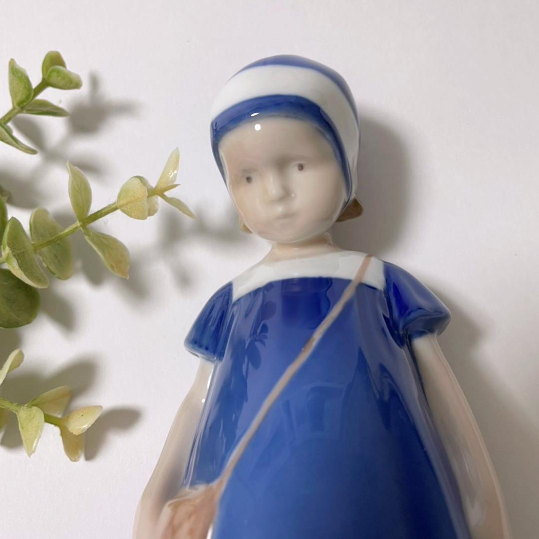 ビングオーグレンダール ELSE エルセ 少女 デンマーク製 フィギュリン 置物