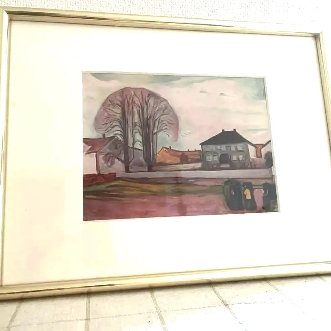 エドワルド・ムンク 風景絵画(印刷)③