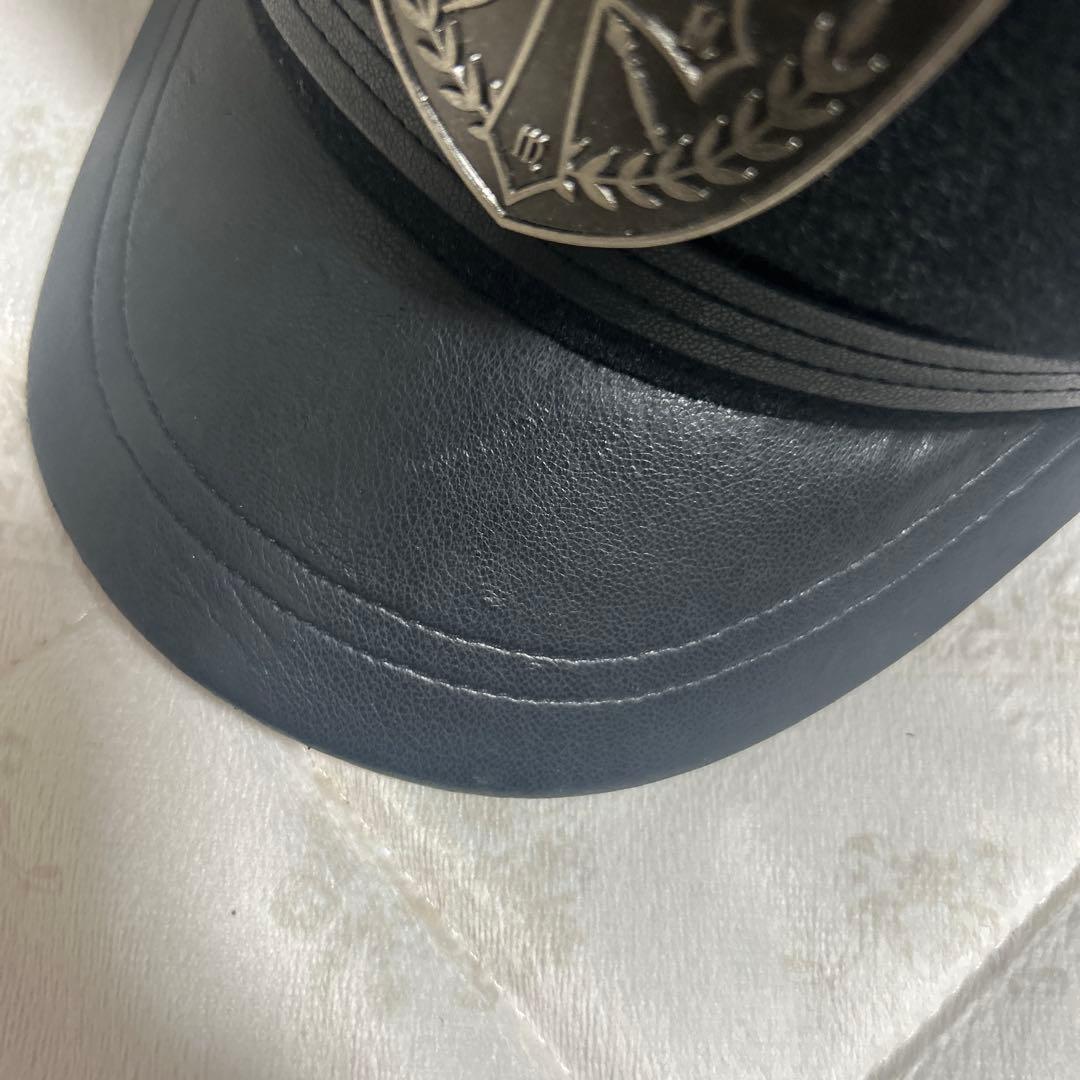 エンブレムバッチ付きミリタリー風ハット Moi-même-Moitié