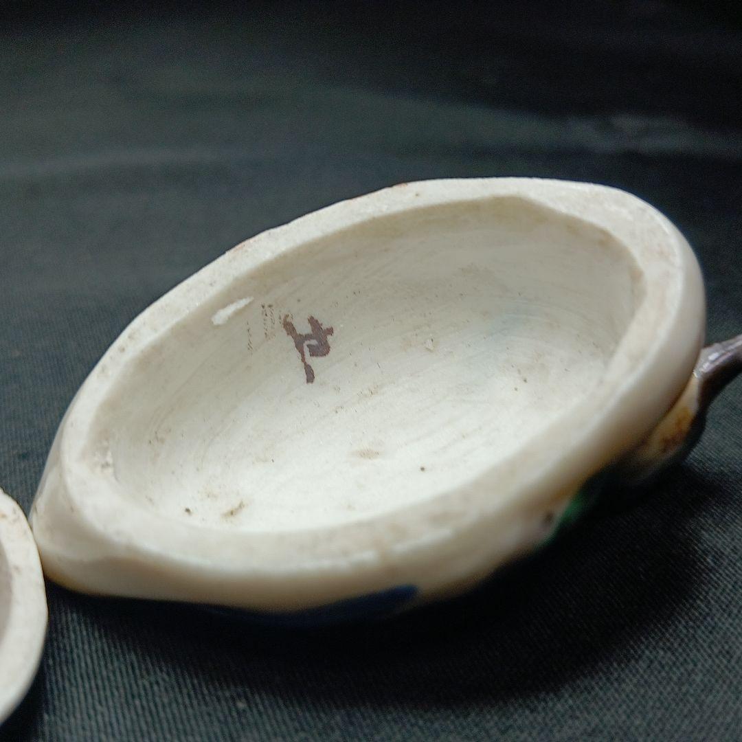 めいにゃん 九谷焼　おしどり　香合