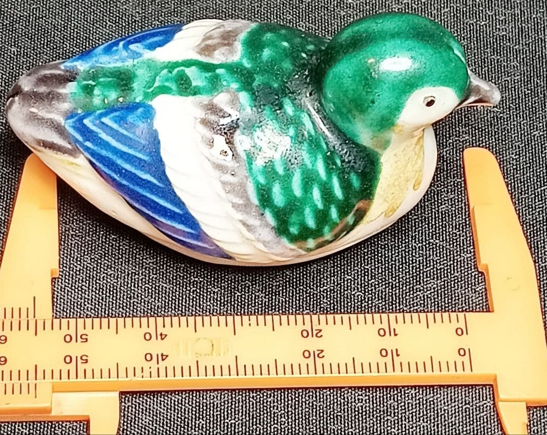 めいにゃん 九谷焼　おしどり　香合