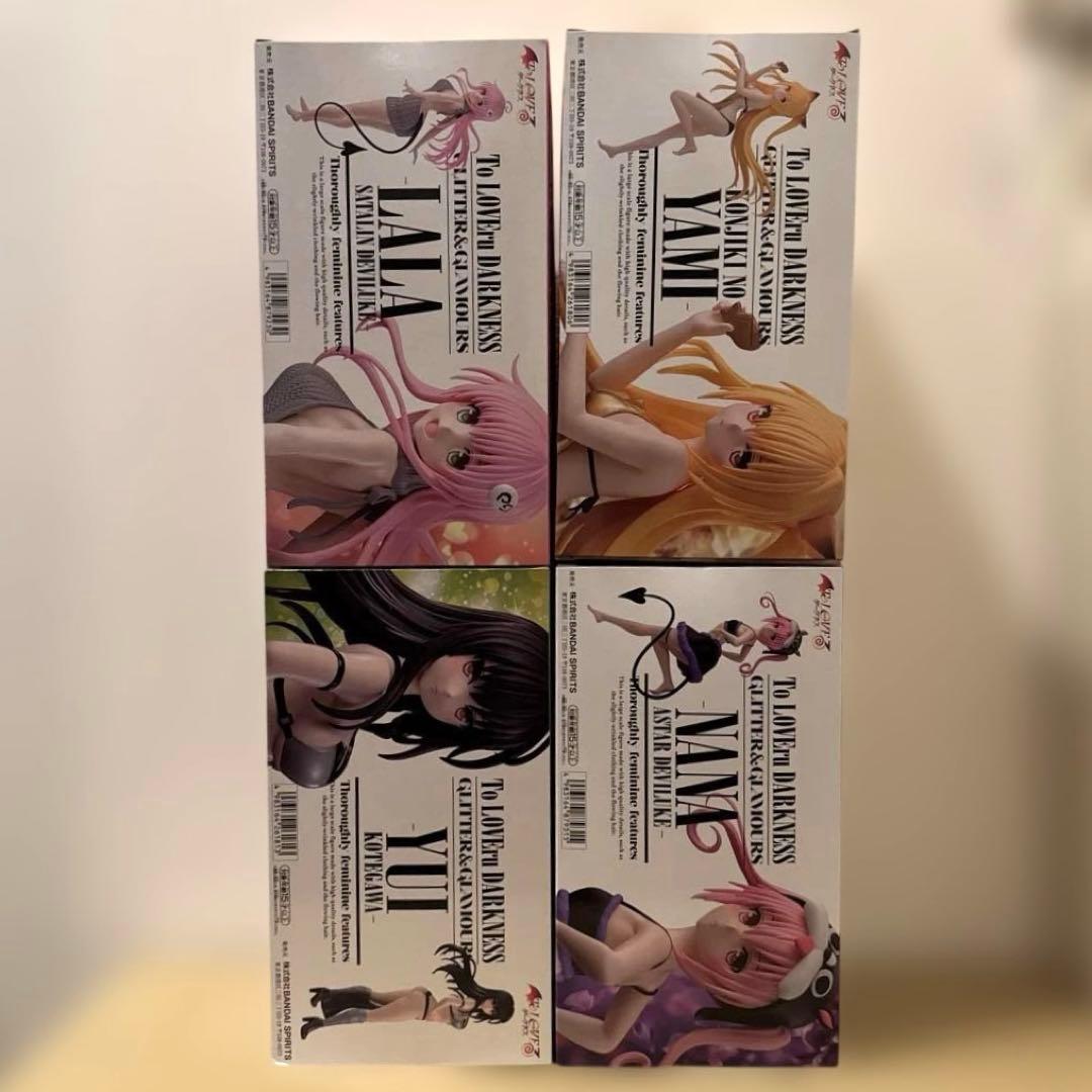 ToLOVEる　GLITTER & GRAMOURS 4種セット