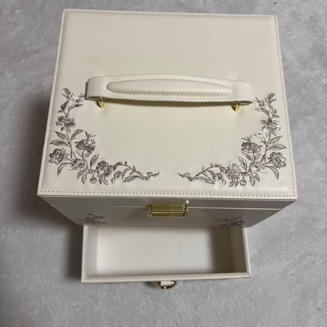 Francfrancコスメボックス　バイカラージュエリーボックスセット