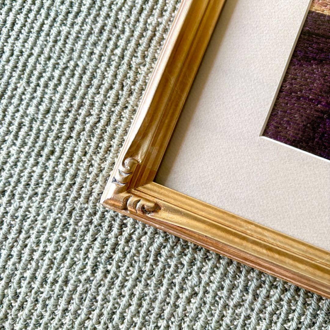 刺繍 花 花束 葉 フレーム 額 額入り ハンドメイド 花瓶 バラ クラシカル