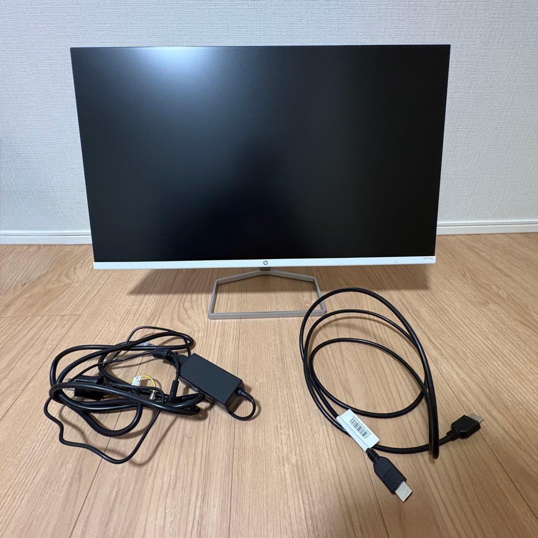 HP M27fwa ディスプレイ [白・27インチ・FHD・スピーカー内蔵]