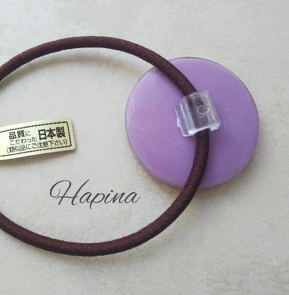 ティーカップうさちゃんラウンドレジンヘアゴム