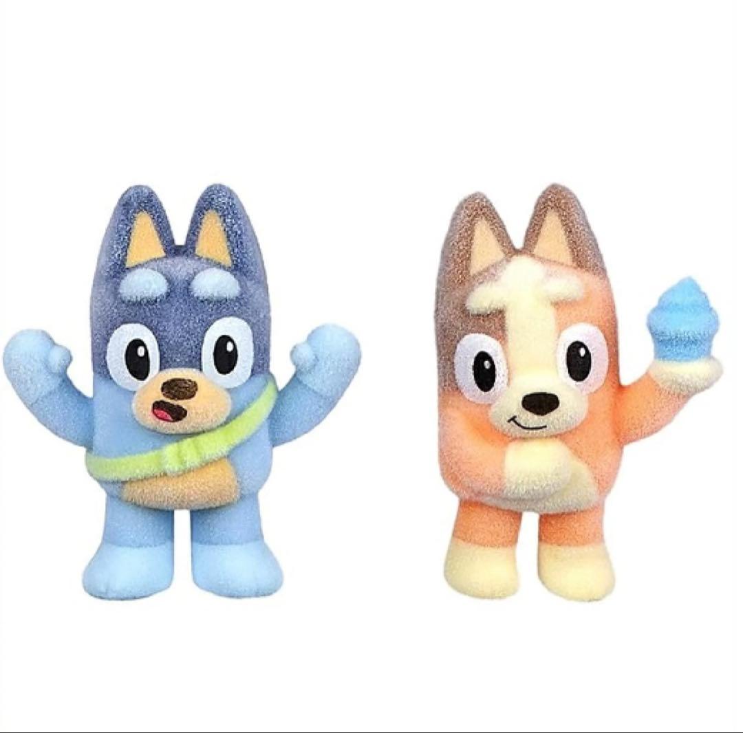 Bluey ブルーイ ファジーズ デラックスフィギュアパック 6体＋2体