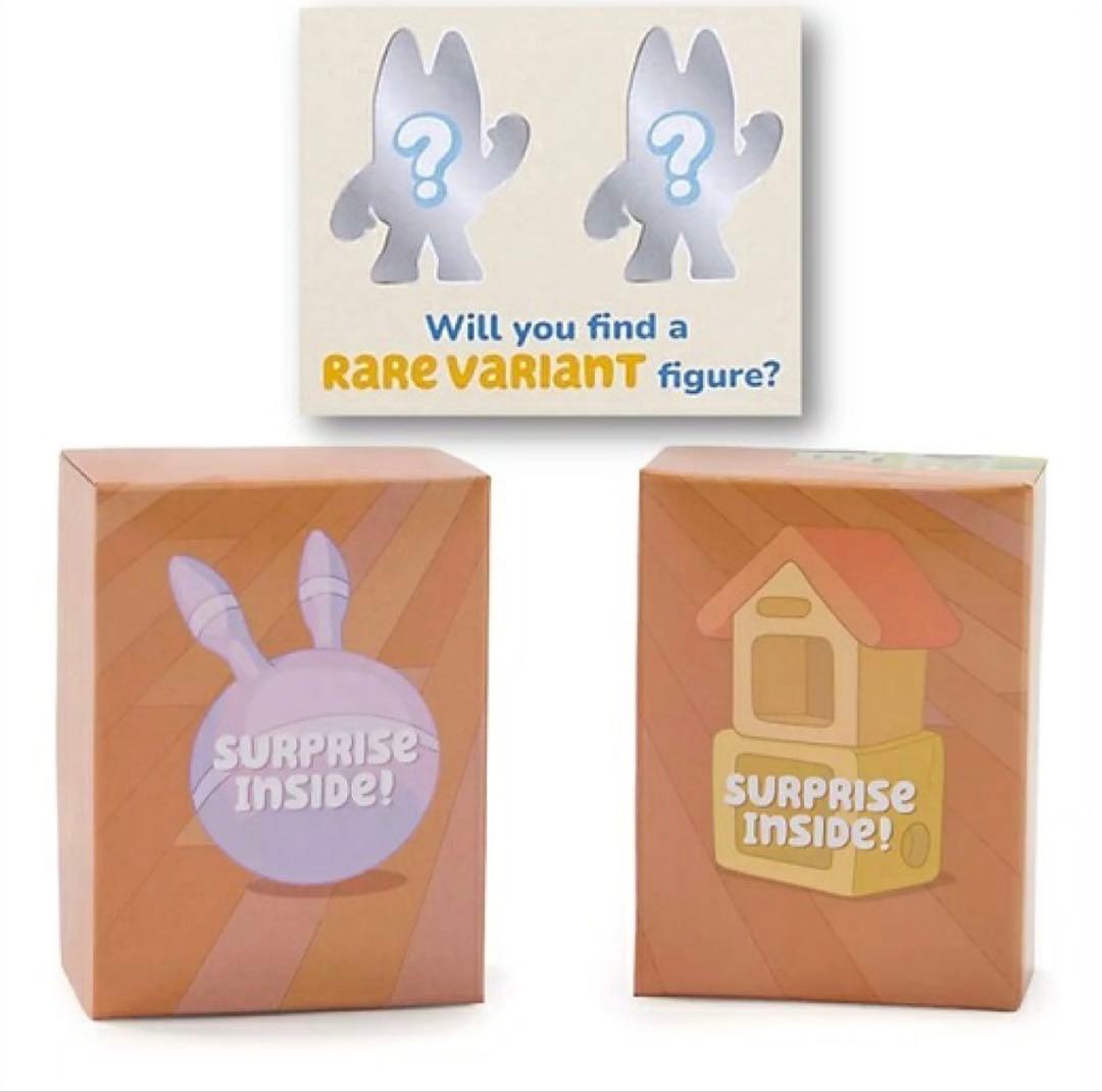 Bluey ブルーイ ファジーズ デラックスフィギュアパック 6体＋2体