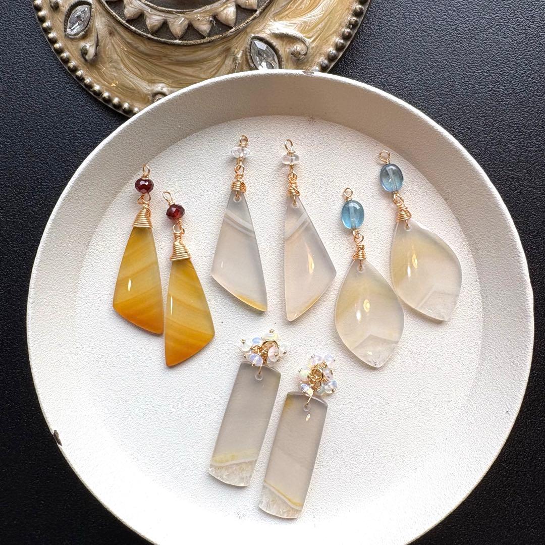 《Kaya様》専用ページ①アイリスアゲート＊チャーム