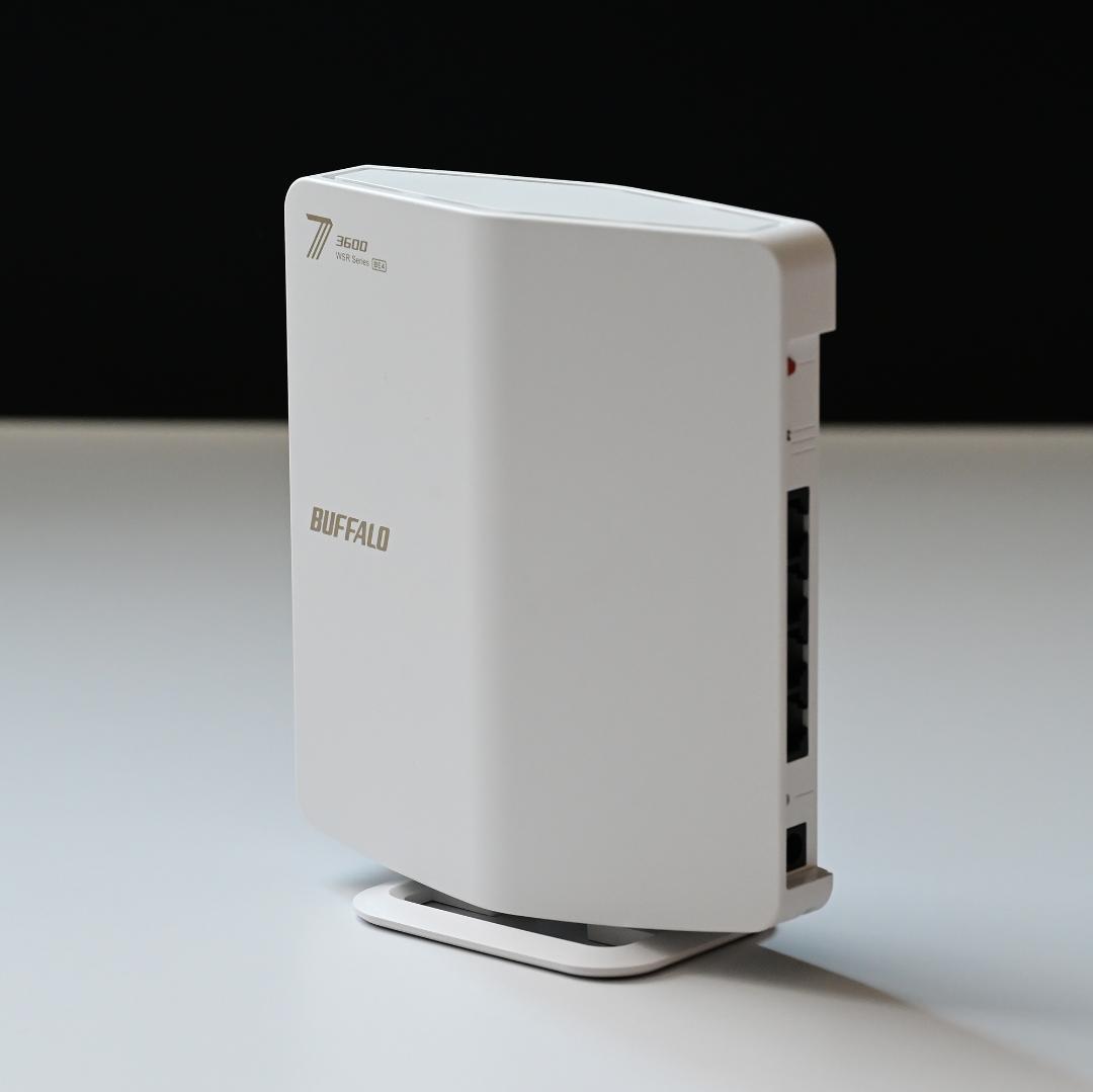 BUFFALO Wi-Fi 7 ルーター（WSR-3600BH-WH）