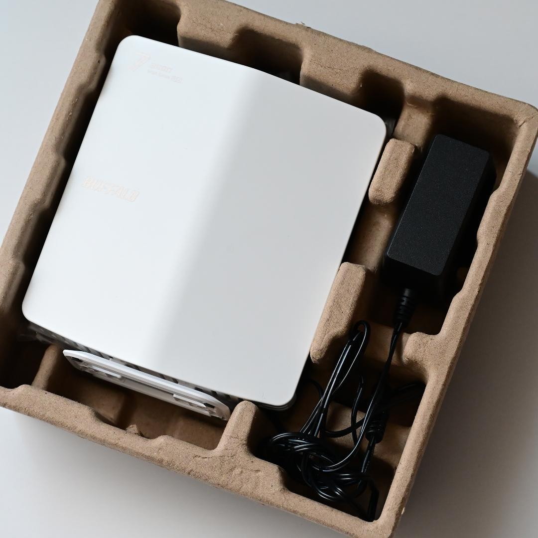BUFFALO Wi-Fi 7 ルーター（WSR-3600BH-WH）
