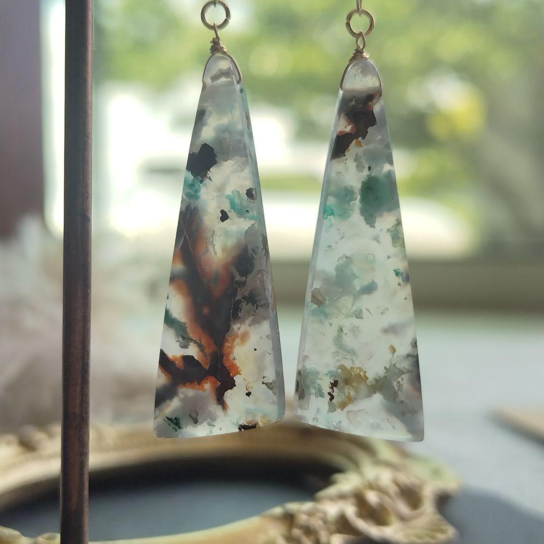 希少　大粒　コッパークリソコラインカルセドニー　オパール　14kgf