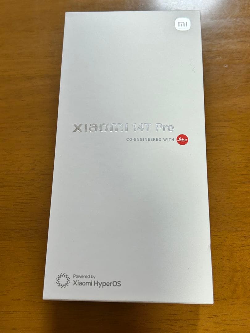 スマートフォン本体 Xiaomi 14T Pro Titan Gray 12GB 256GB