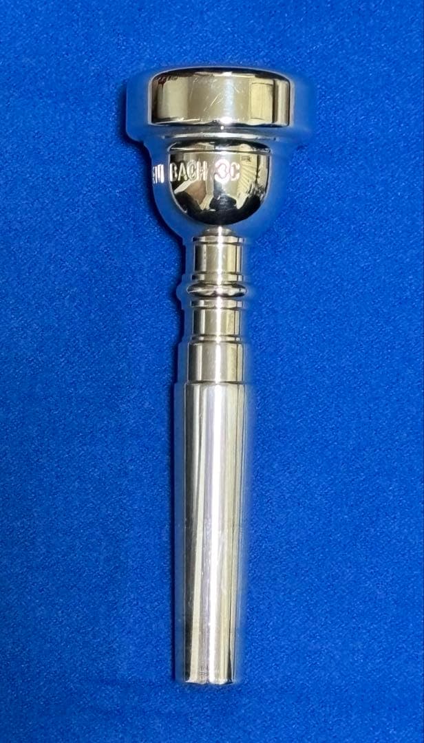 【hanahana】Bach バック トランペット マウスピース 3C