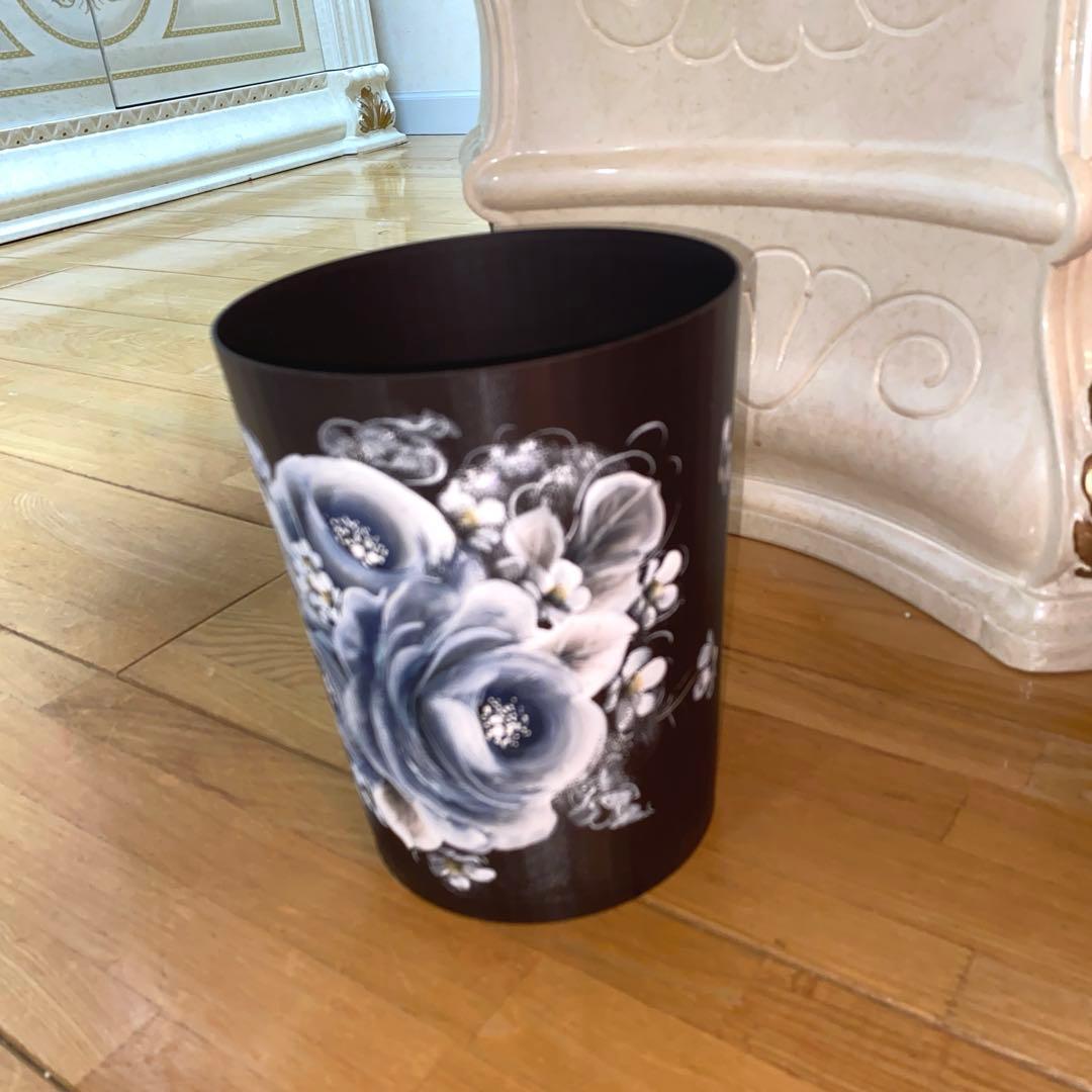 カーペットクリーナー　薔薇　手描き　トールペイント