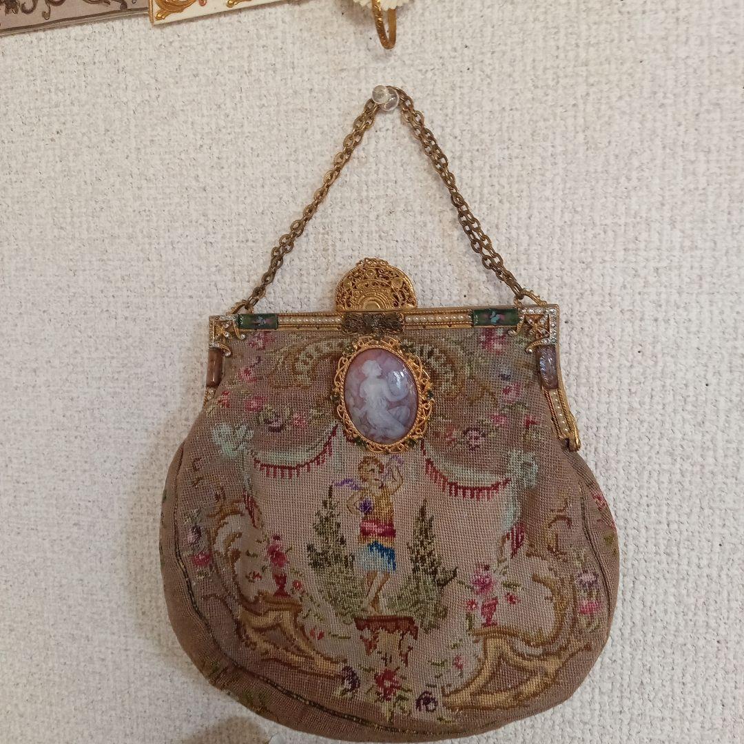 フランスアンティークプチポアンバッグプチポアン手帳付