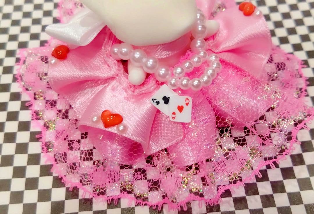 【まめ】ドール　赤ちゃん　ドレス　服　トランプ　うさぎ　メルヘン