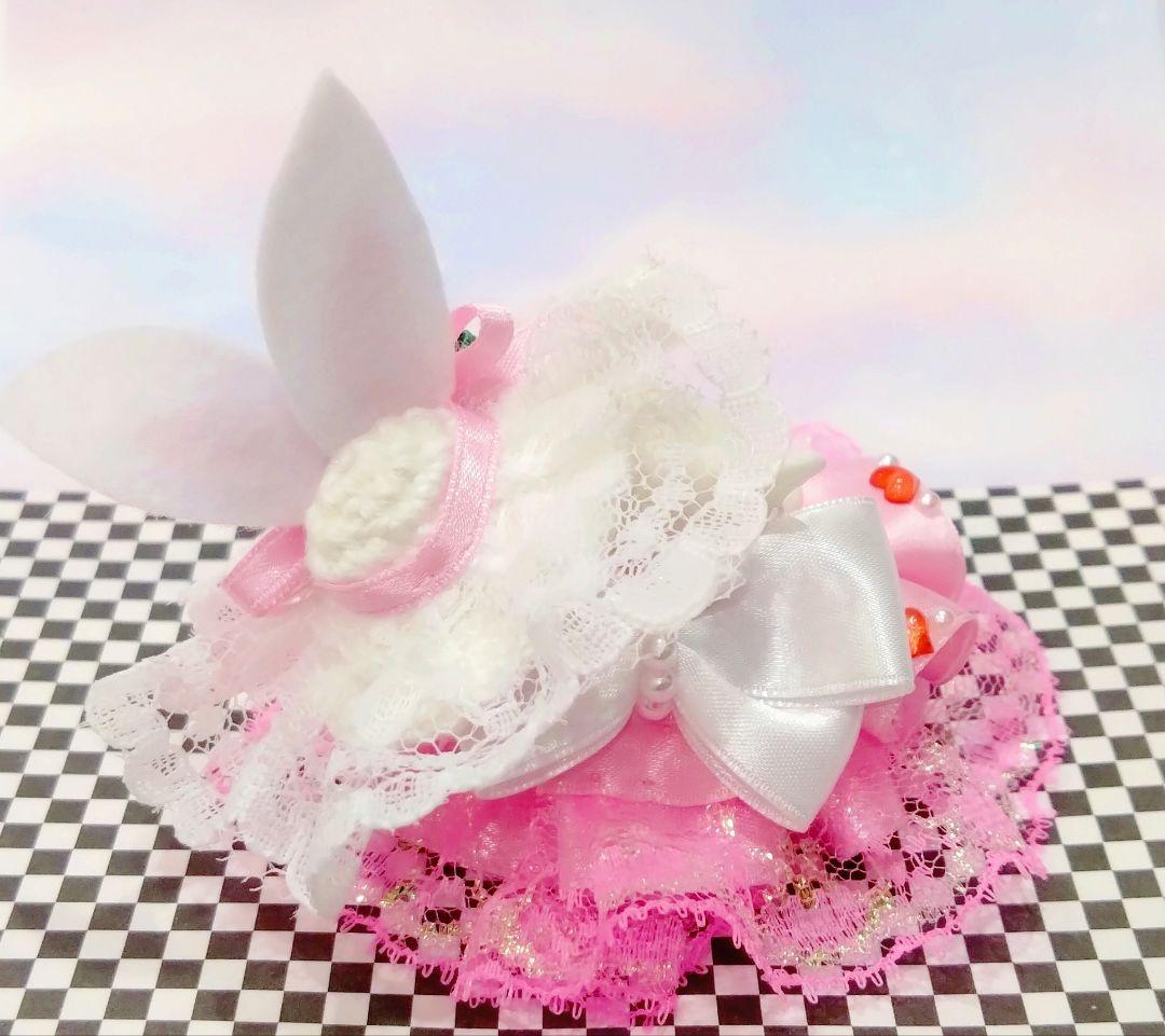 【まめ】ドール　赤ちゃん　ドレス　服　トランプ　うさぎ　メルヘン