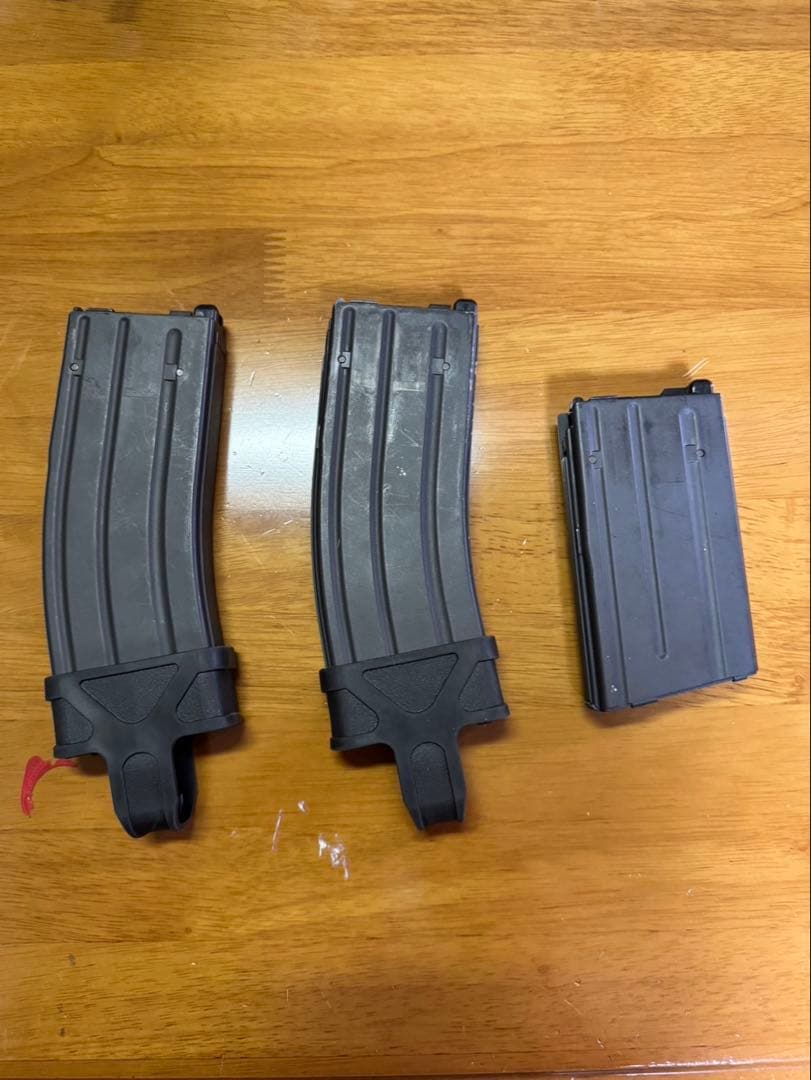 東京マルイ MWS M4 Ris3カスタム マガジン3つ