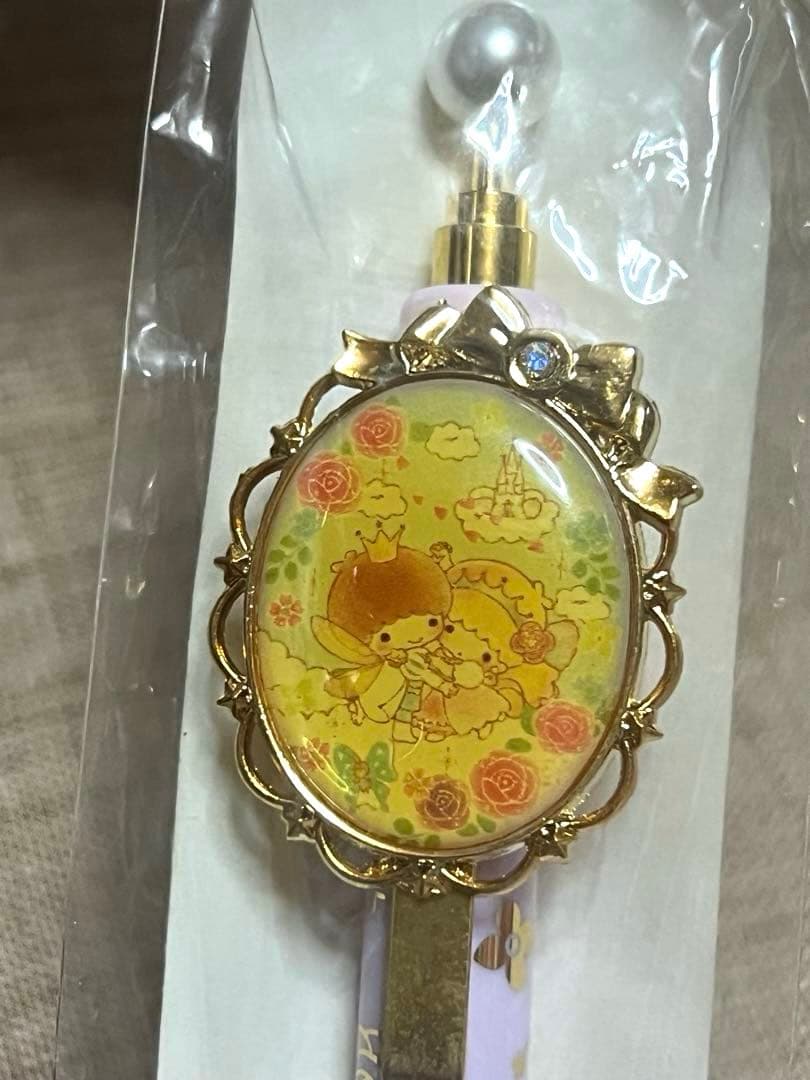 新品リトルツインスターズ　キキララ　平成レトロ　ボールペン　黒　文房具　超希少