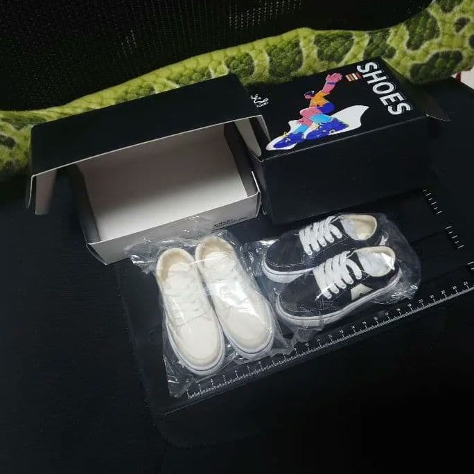 2足セット 人形用 スニーカー ドール 靴 シューズ bjd 1/3 70cm