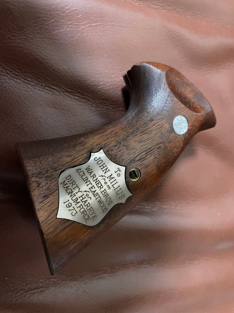 MULE CAW マグナムフォース タナカ S&W M29用 木製グリップ