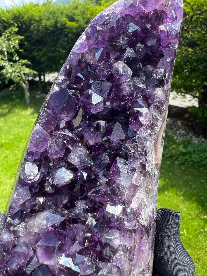 560 高品質アメジストドーム クラスター ウルグアイ産 パワーストーン